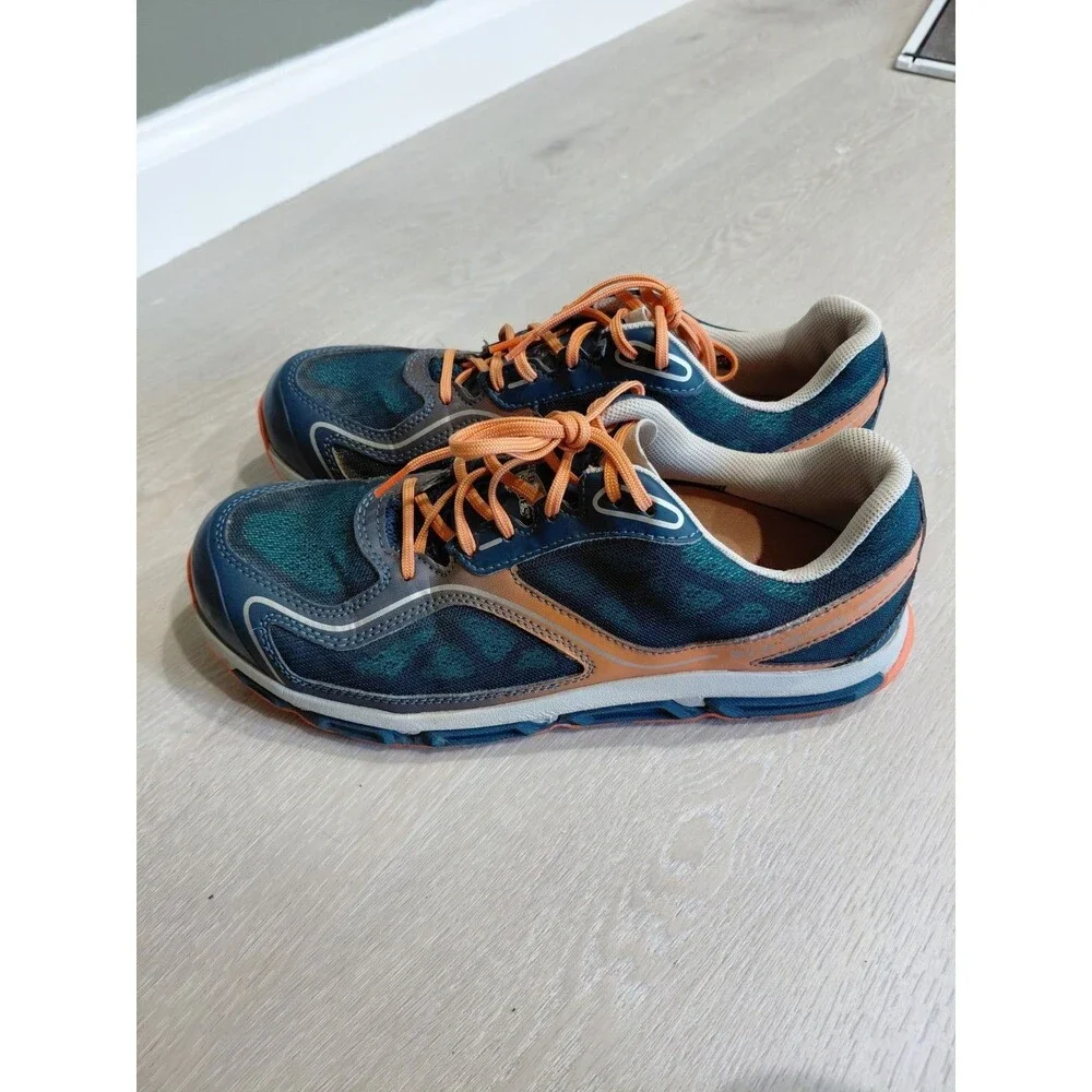 Red Wing 6341 Aluminum Safety Toe EH Work Shoes Teal Green Orange Men Sz 10.5D